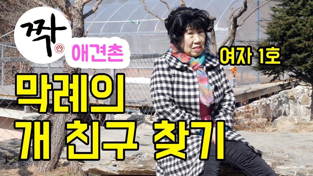 (Eng)여자 1호 막례의 개 친구 만들기 [박막례 할머니]
