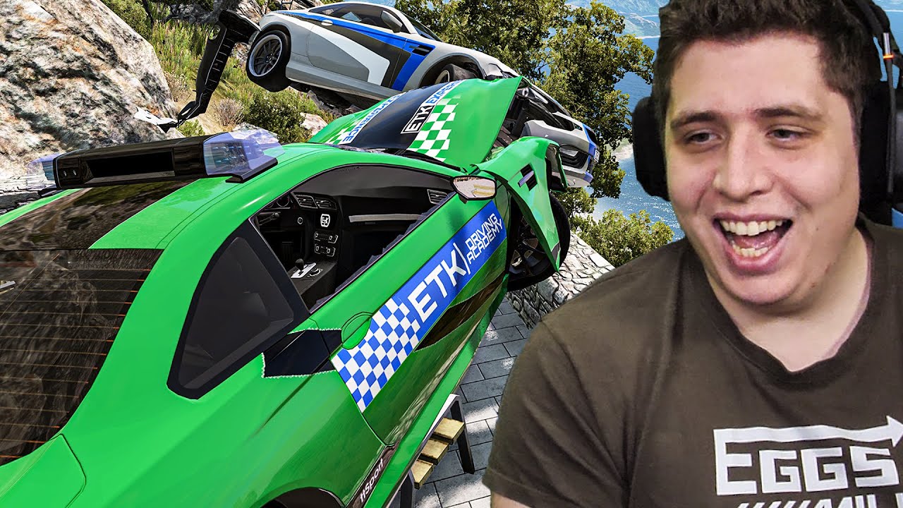 ITT A RENDŐRSÉG, ÁLLJON MEG! 🚨 BeamNG.drive 🚨 JátékPÁRBAJ S4E23