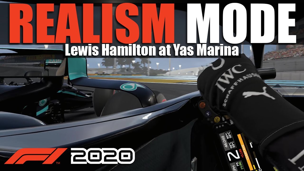 F1 2020 REALISM MODE - ABU DHABI (100% RACE + TRACKIR + COCKPIT + NO HUD + NO ASSISTS)
