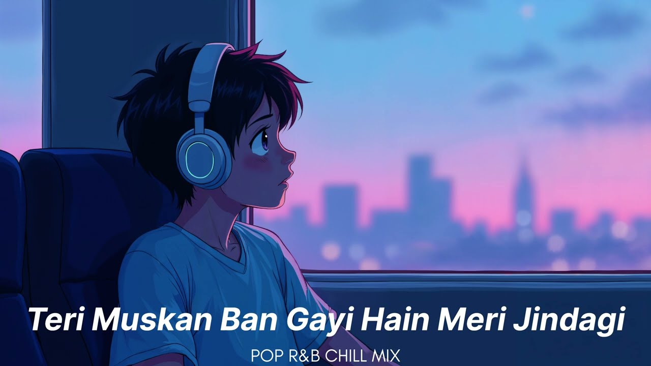 Teri muskan ban gayi hai meri jindagi // Hindi lofi song 🎵//POP R&B CHILL MIX// @Nsmusic-q2b