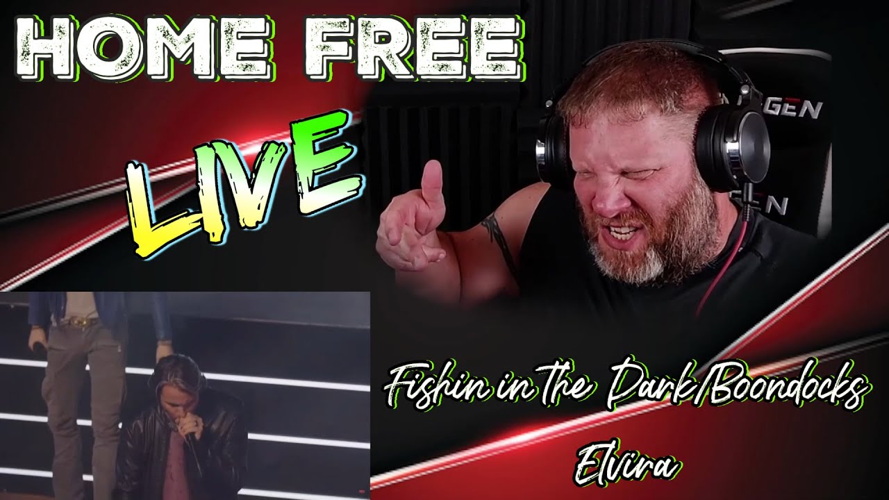 Home Free - LIVE AT THE RYMAN (Boondocks/Fishin in the Dark & Elvira) | REACTION