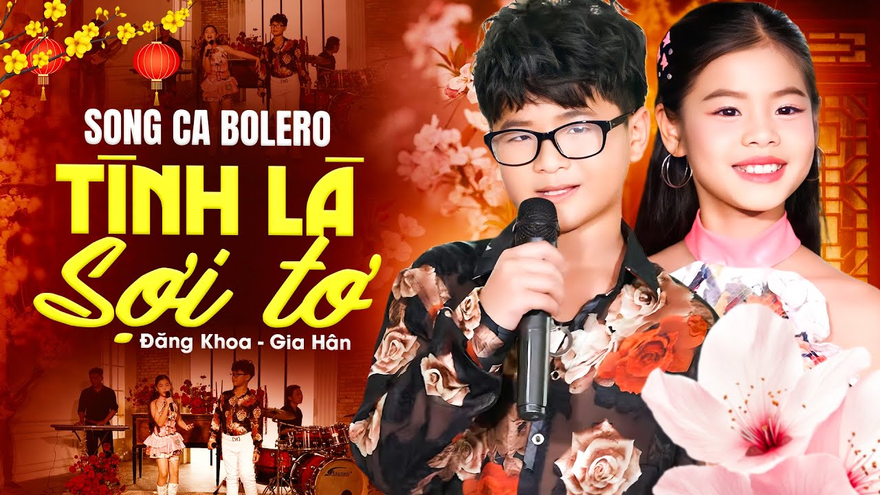SONG CA BOLERO NHÍ GÂY SỐT VÌ QUÁ HAY - Liên Khúc Nhạc Vàng Xưa Tình Là Sợi Tơ, Hai Trái Tim Vàng
