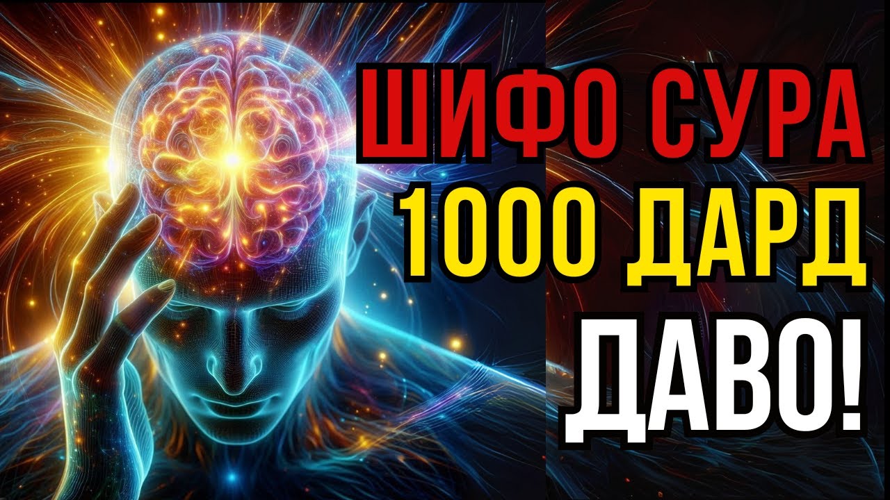 ШИФО СУРА! МИНГ ДАРДГА, ОГРИКЛАРГА ДАВО ХАМДА НЗАР, ТУРЛИ - QALAM AL QURAN = Syeh Ismail An Naouri