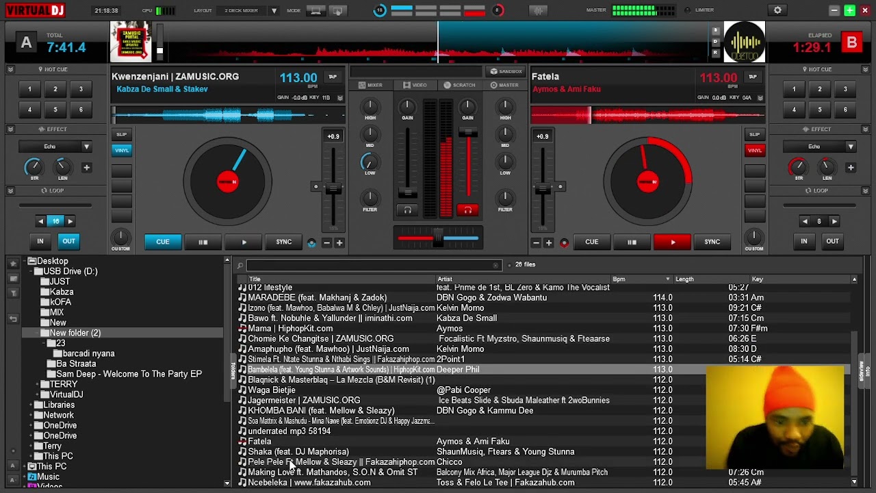 How to mix Amapiano 2023 using Virtual Dj