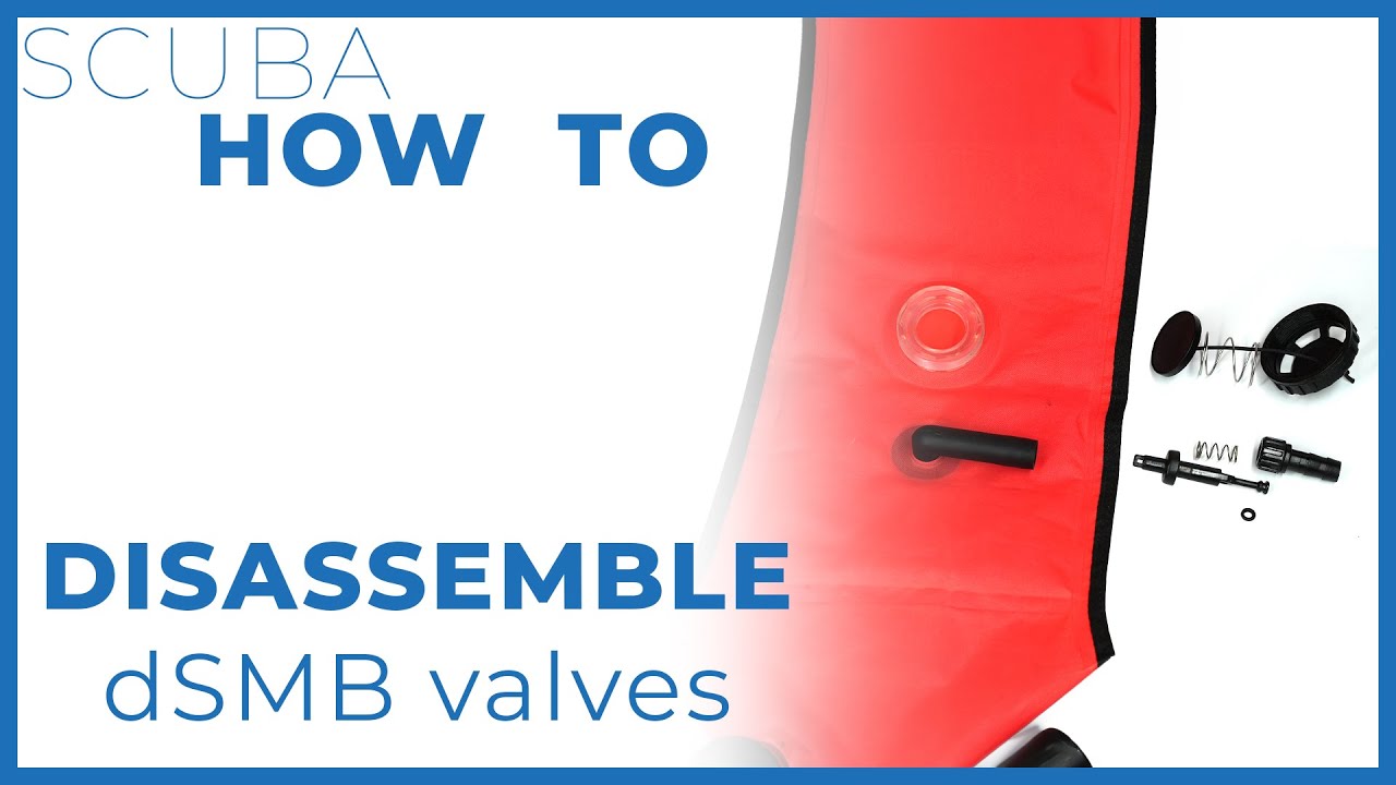 How To Disassemble and Clean dSMB Valves #scuba #howto