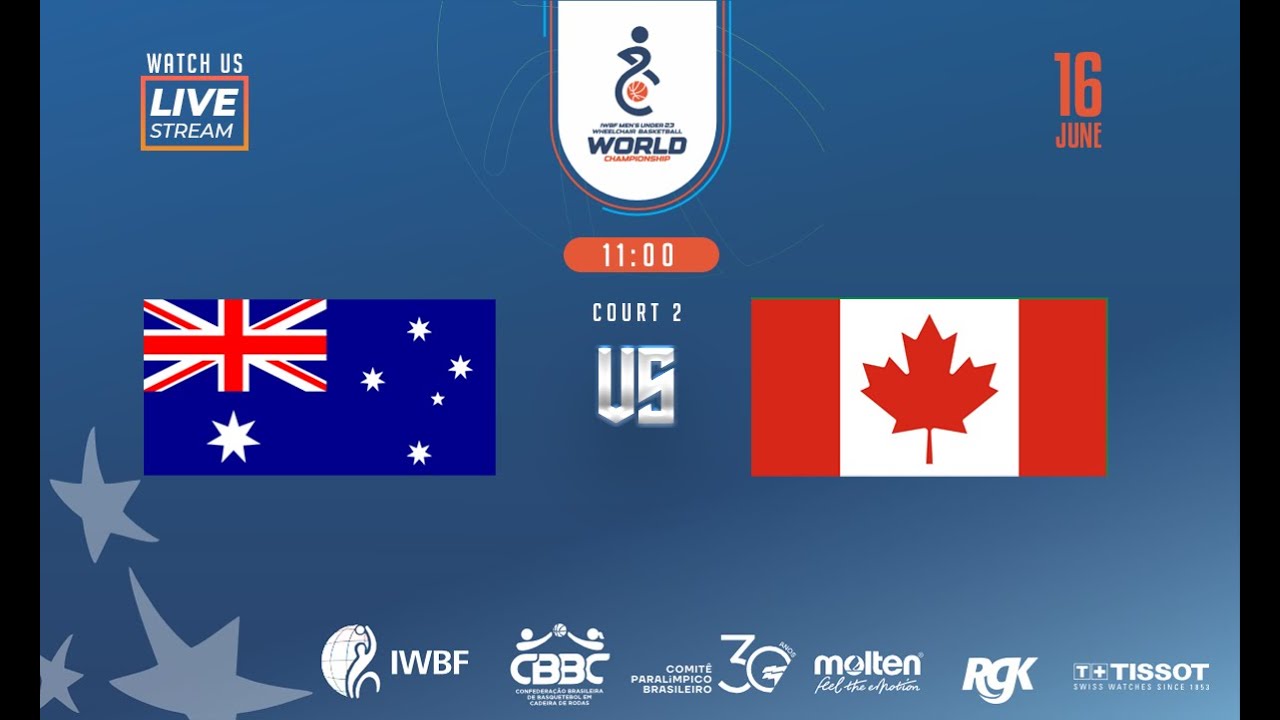 Australia vs Canada | Game 22 | 2025 IWBF U23 World Championship