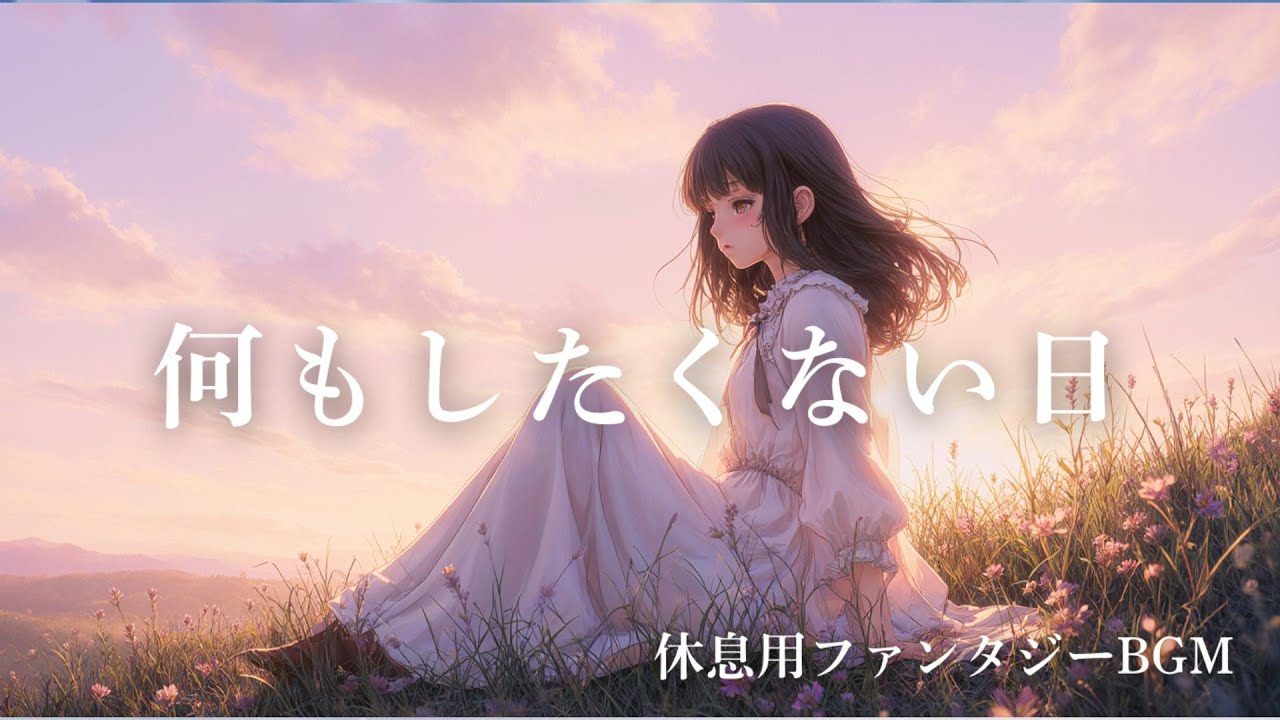 【作業用BGM】何もしたくない日に流す音楽｜静かなファンタジー（2時間）