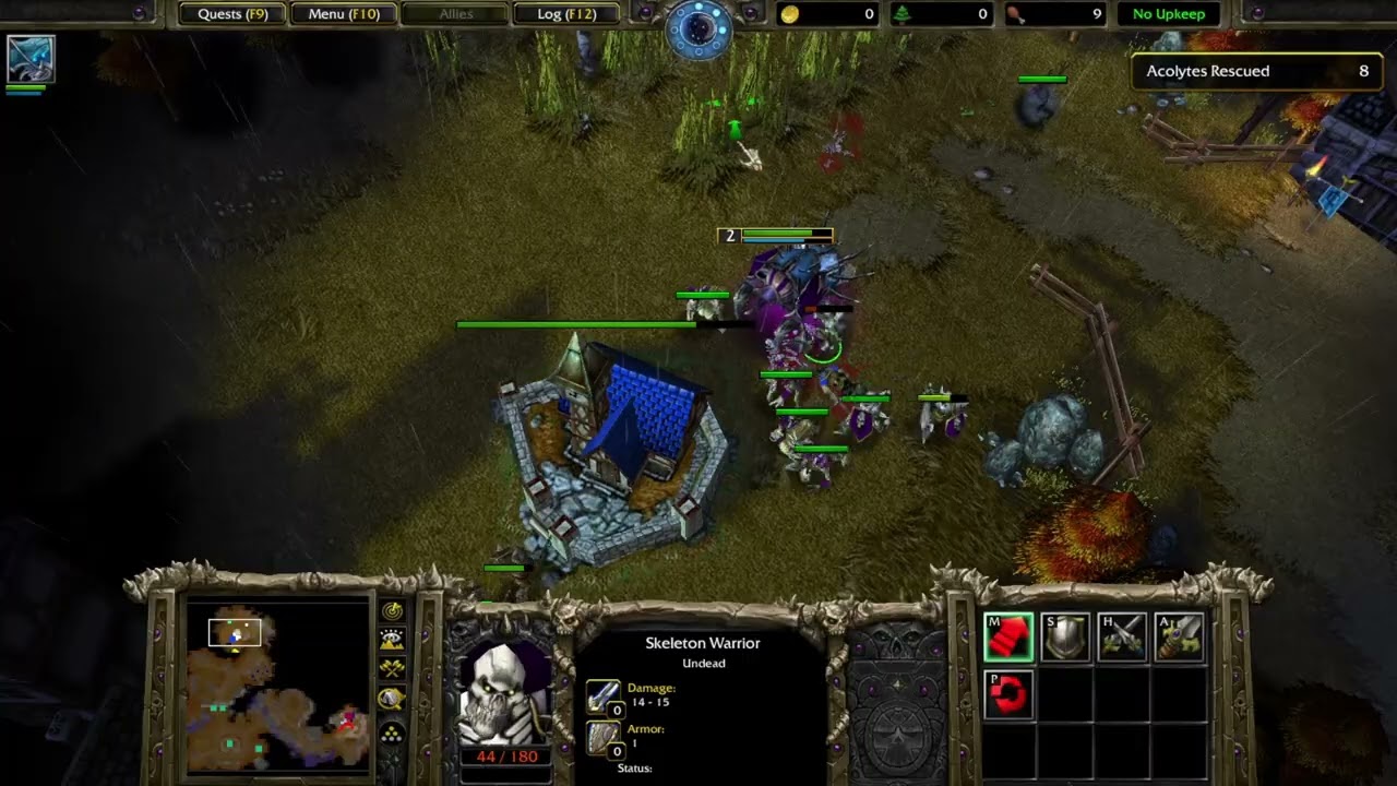 Anub'arak Undead Campaign I Chapter 1: Trudging Through The Ruins I Warcraft 3: The Frozen Throne