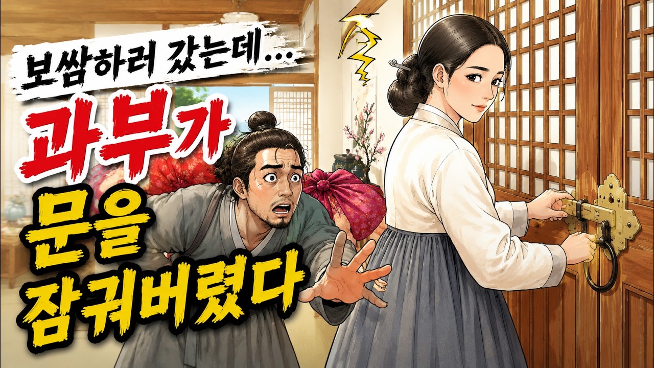 보쌈하러 갔는데&hellip; 과부가 문을 잠그고 판을 엎었다 [야담&middot;민담&middot;전래&middot;설화&middot;전설&middot;옛날이야기&middot;가상시나리오]