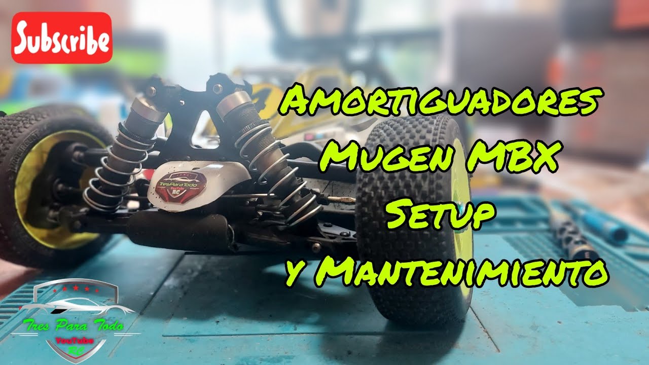 Amortiguadores Mugen MBX Mantenimiento y Setup