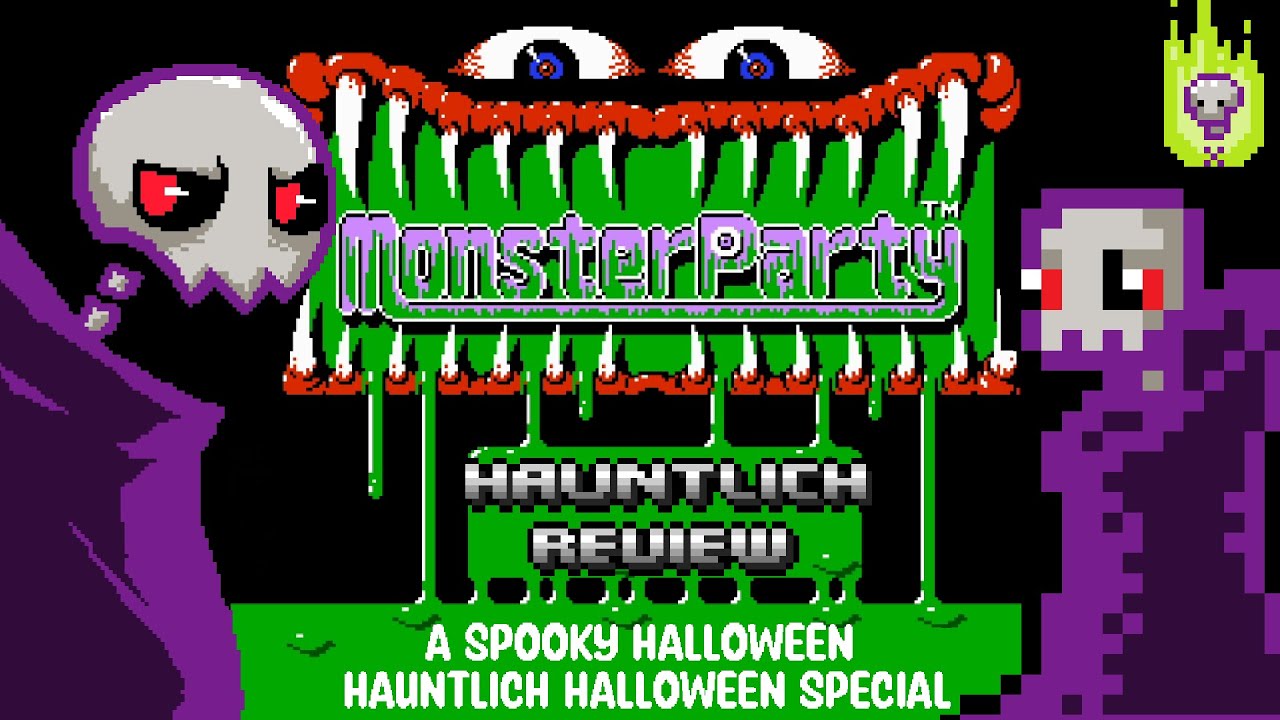 Monster Party, the Spooky NES Game that is (not) Filled with References | Hauntoween