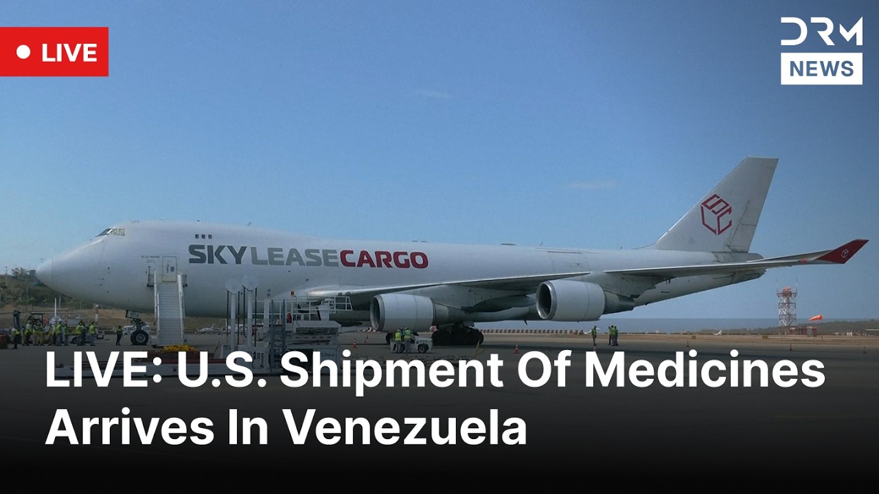 LIVE: Medical Aid From United States Lands In La Guaira | DRM News