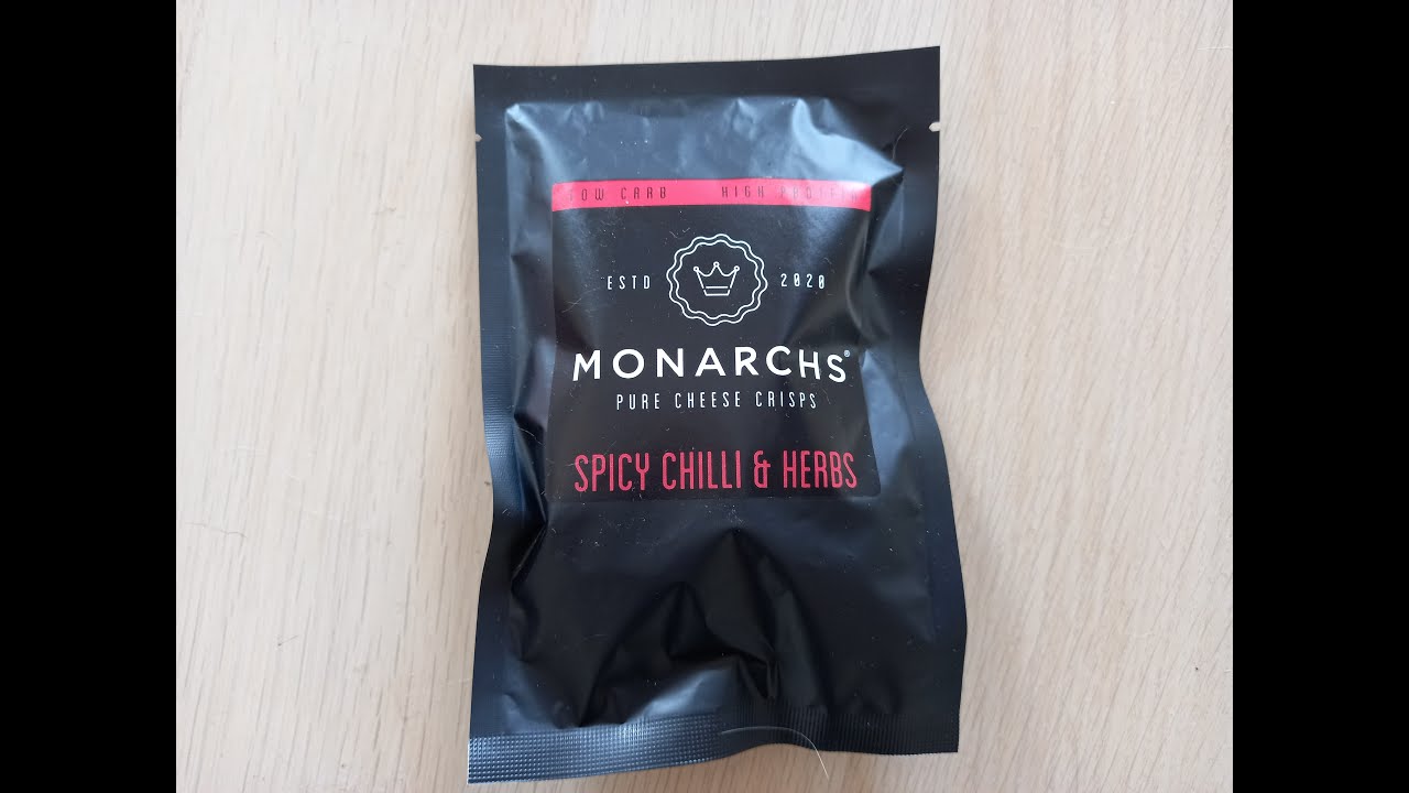 Monarchs Pure Cheese Crisps Spicy Chilli & Herbs