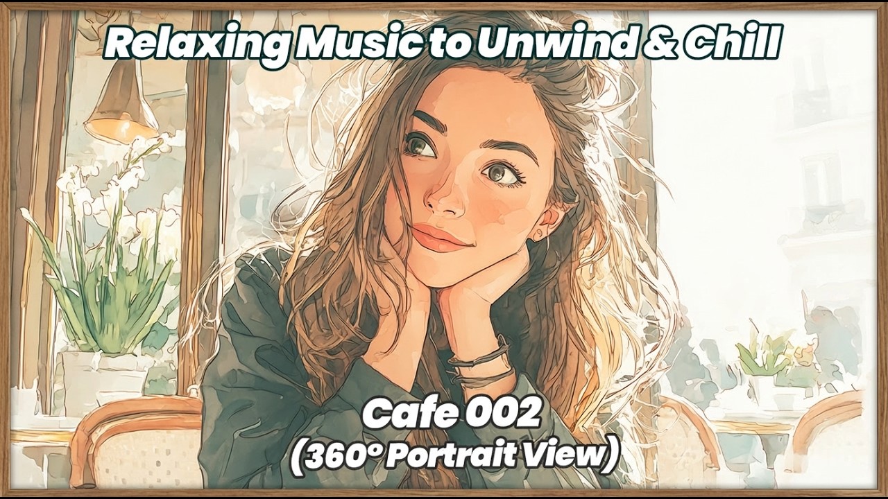 Cafe 002 | 360° Portrait View - Relaxing Music for Work & Study