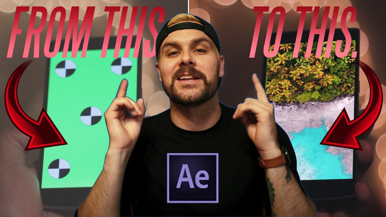 Как ЗАМЕНИТЬ ЛЮБОЙ ЭКРАН с помощью этого ПРОСТОГО трюка в After Effects