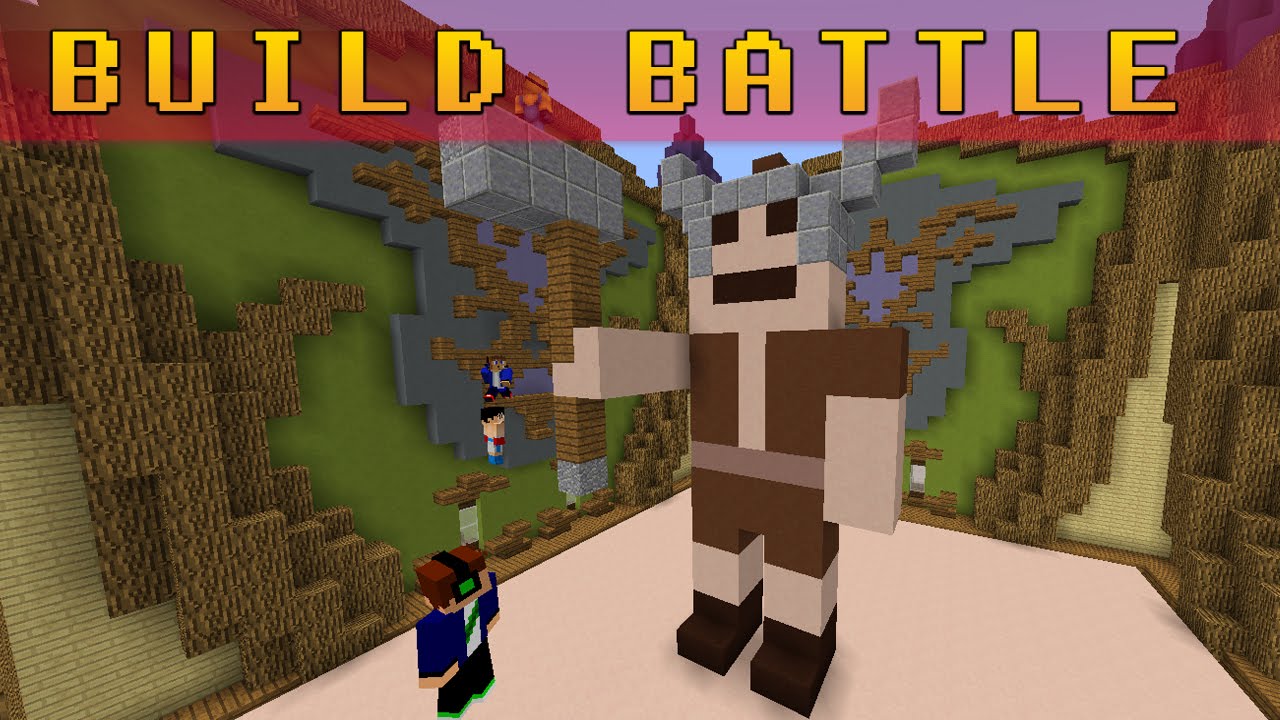Build Battle | SIMPSONS Y VIKINGOS!!