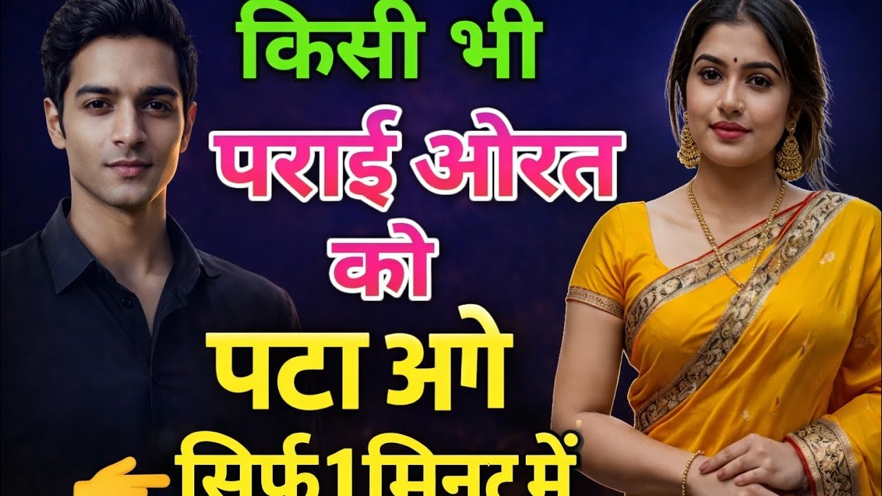 किसी भी पराई औरत को पटाओ सिर्फ 1 मिनट में | Dark Psychology