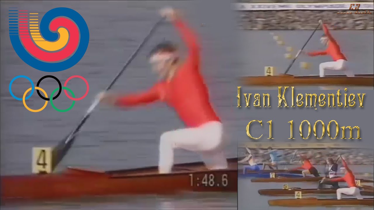 C1 1000m final Seoul 1988 Summer Olympics