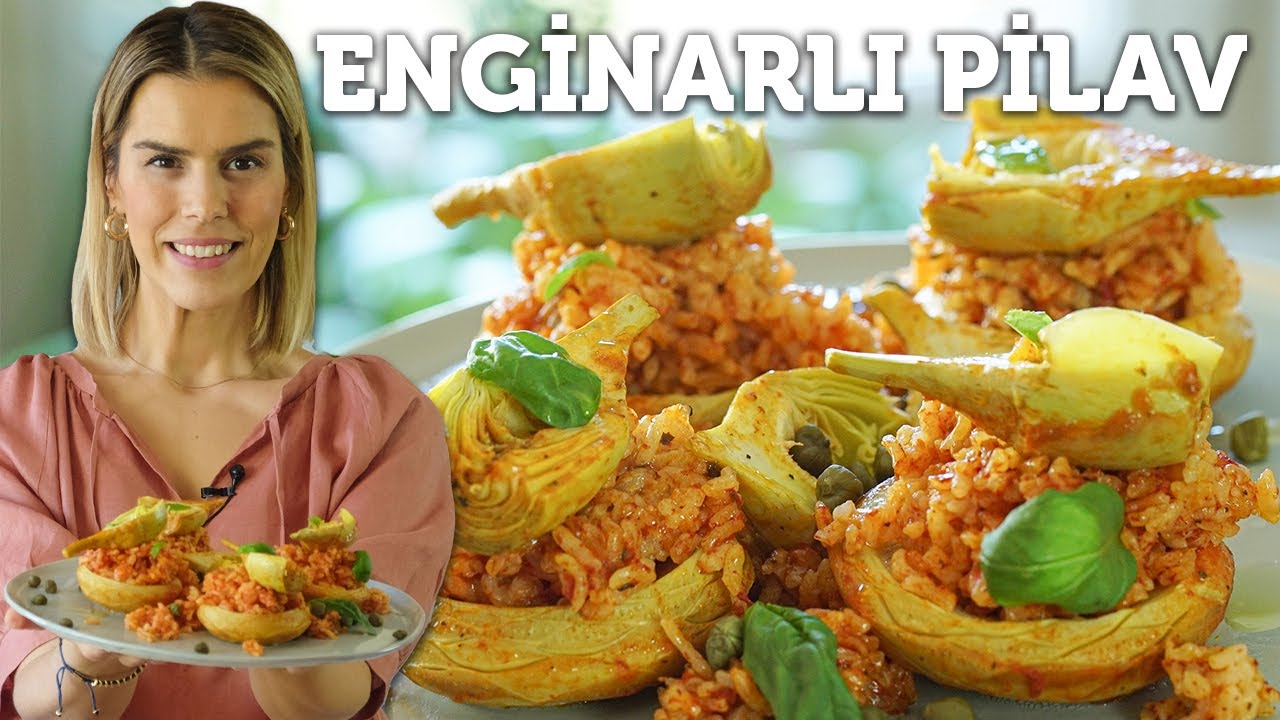 Tam Mevsiminde 😍 Enginarlı Domates Pilavı Tarifi | Sinem Çapraz