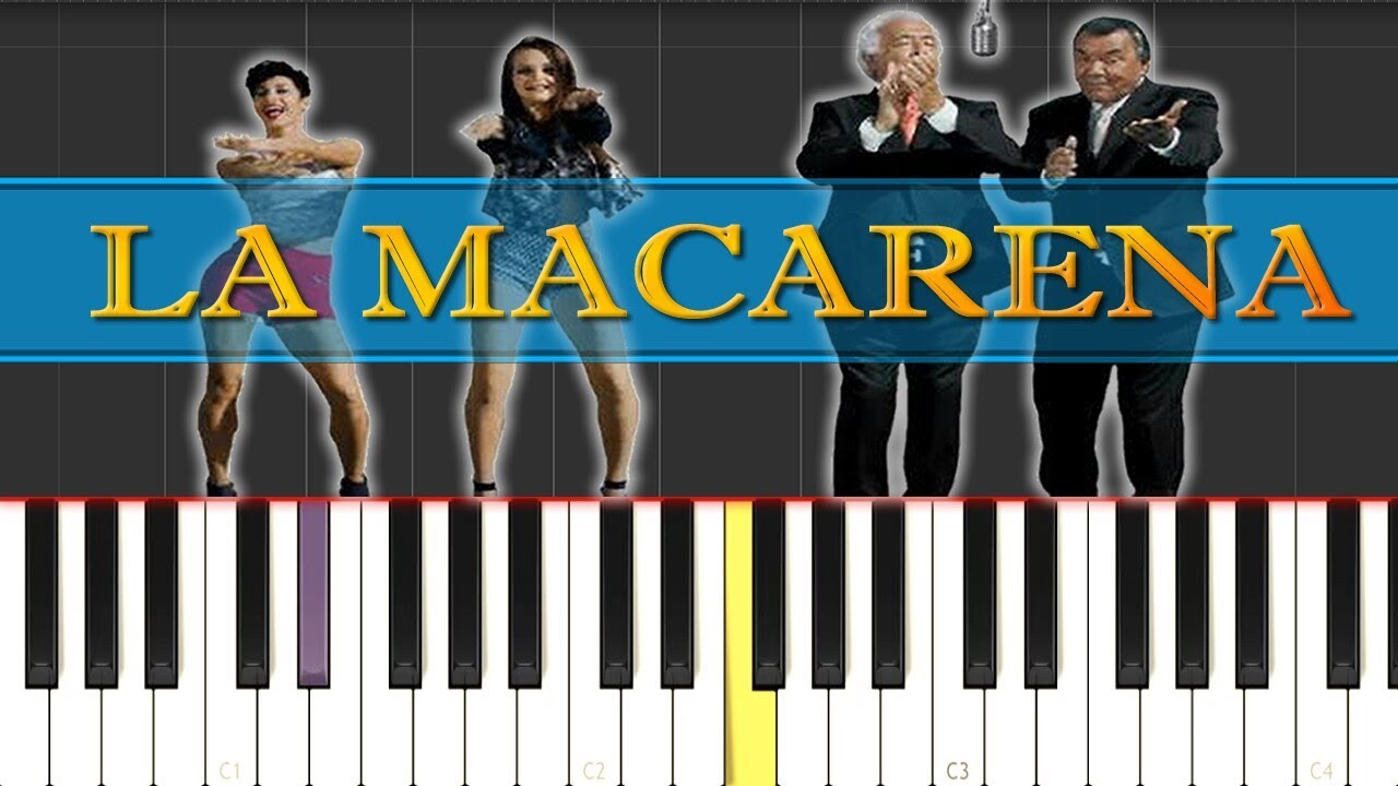 LOS DEL RIO - LA MACARENA / PIANO COVER / SYNTHESIA