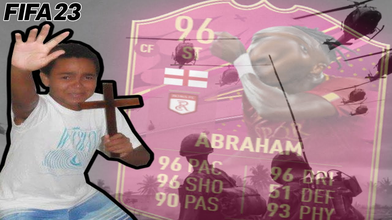 FUTTIES TAMMY ABRAHAM gives me VIETNAM FLASHBACKS...