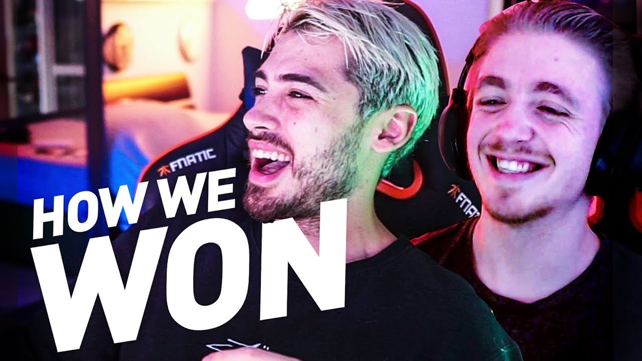 Pro Fortnite Players React to Skirmish Wins - FNATIC Pow3r & Jarl