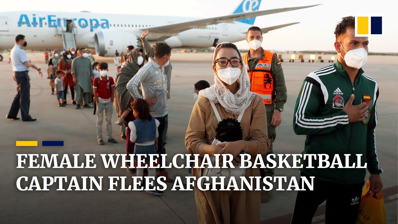 Fleeing Kabul: Female Afghan wheelchair basketball captain’s journey to Spain