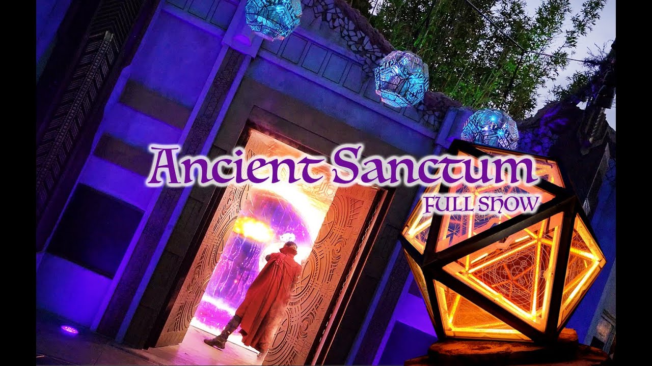 Dr Strange Ancient Sanctum FULL SHOW OPENING DAY Avengers Campus