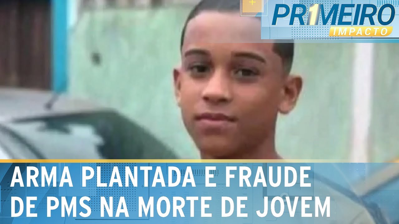 Arma plantada: investiga&ccedil;&atilde;o aponta fraude de PMs na morte de jovem | Primeiro Impacto (25/08/23)