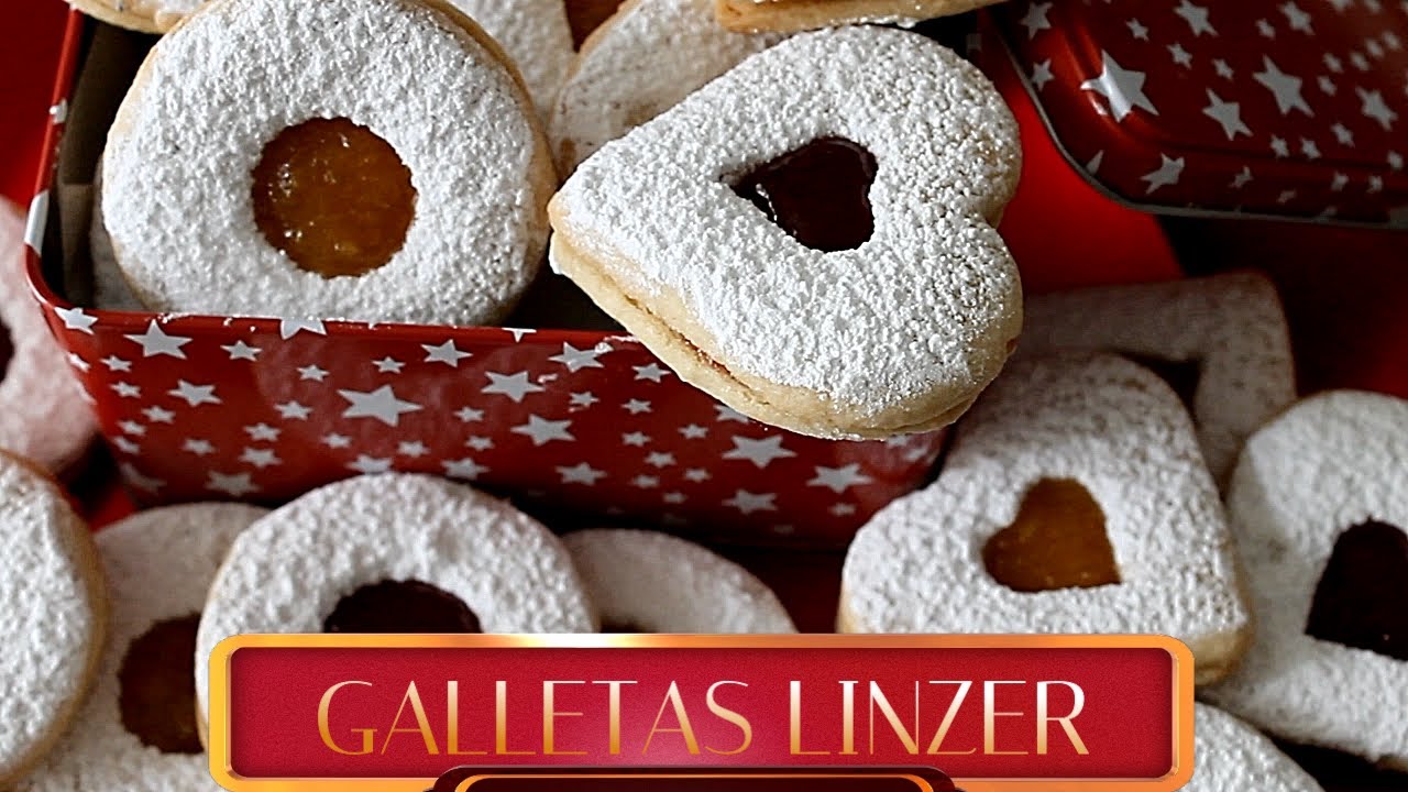 NO TE PIERDAS ESTAS DELICIOSAS GALLETAS LINZER!!