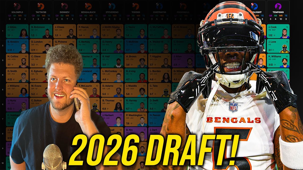 Big Money 2026 Fantasy Football Draft ($2,000,000)