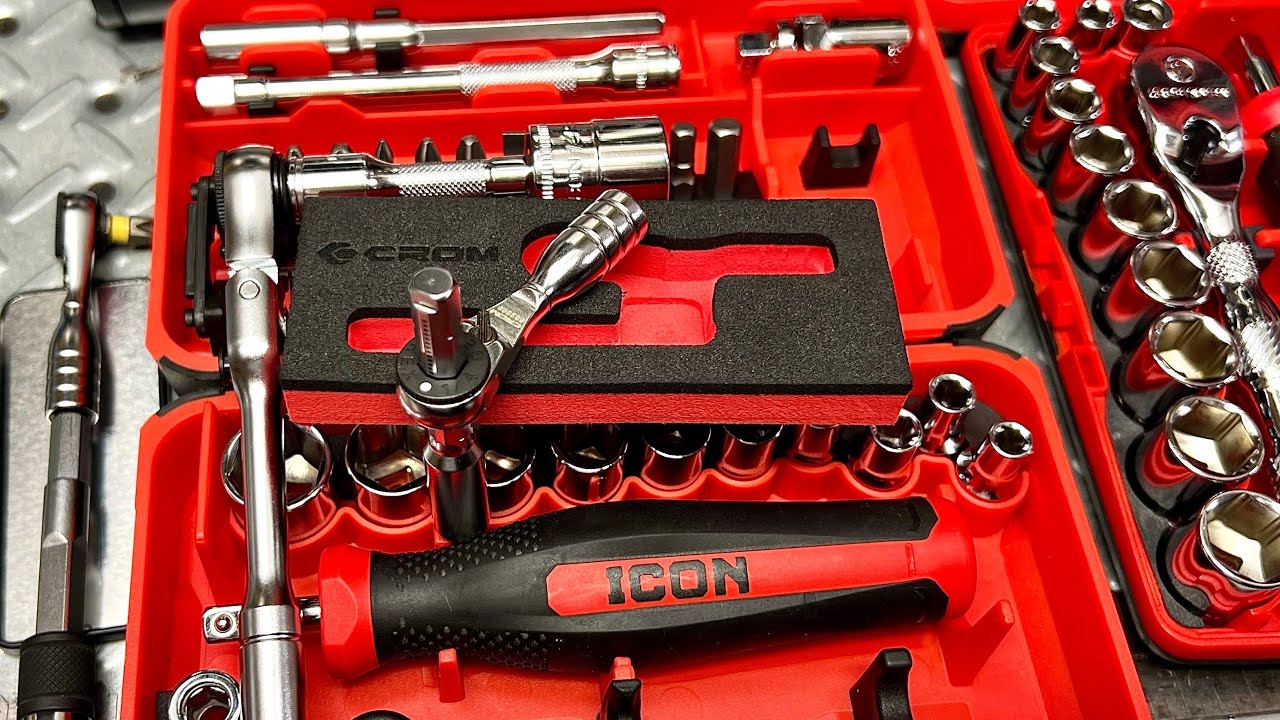 CROM Fixes ICON&rsquo;s Mini Tool Set - CROM 1/4-inch Mini Ratchet Passthrough EDC Wrench 