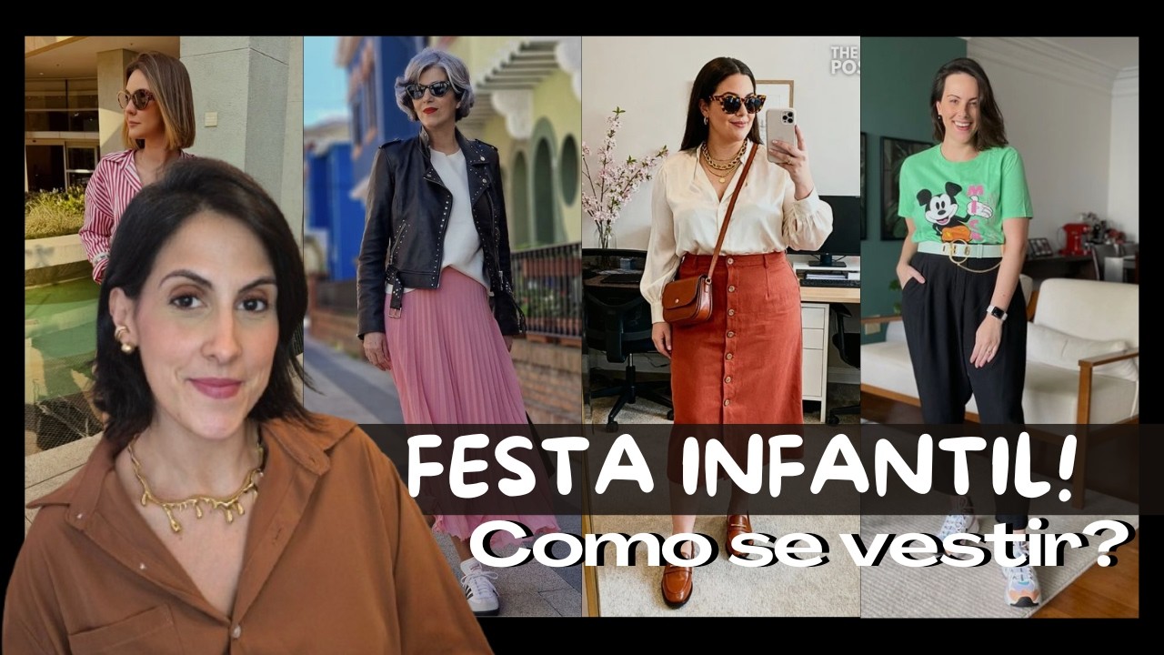 O que usar em aniversário infantil? Mais de 20 looks para te inspirar!