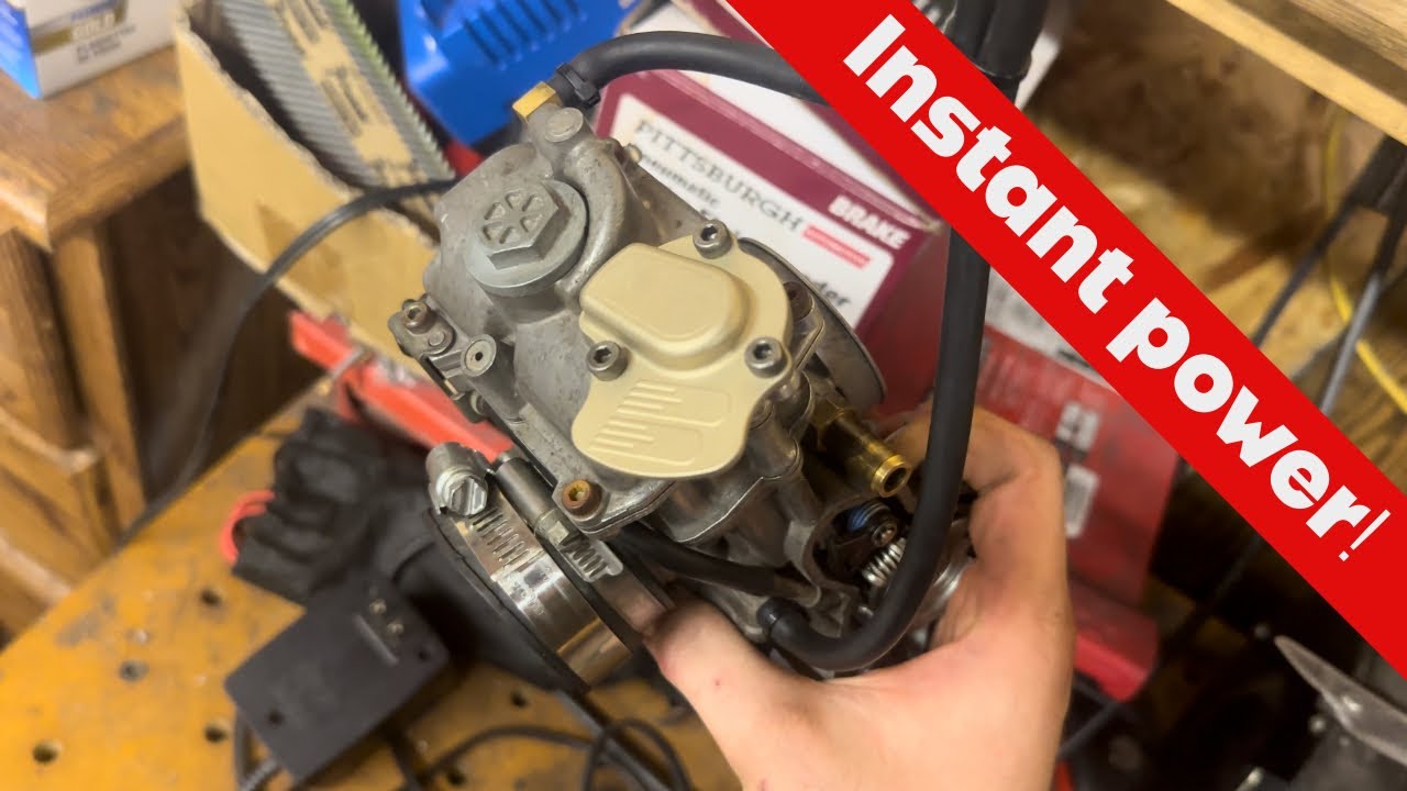 Keihin FCR Carburetor Boyeson Quickshot&hellip;Does It Work? (OUTLAW 525)