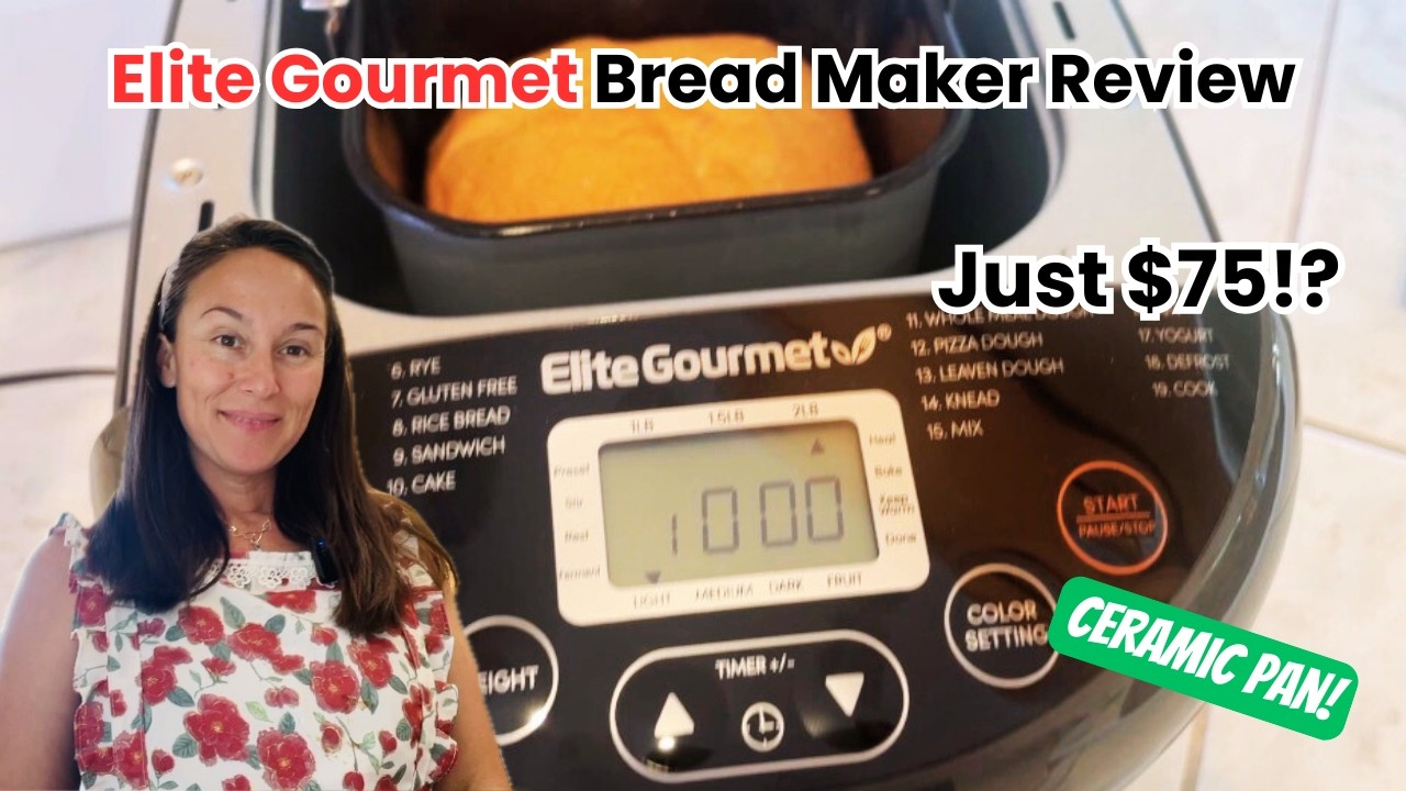 Is the Budget Elite Gourmet Bread Maker Worth Buying? CHEF TESTED CHEAPEST Bread Maker on Amazon
