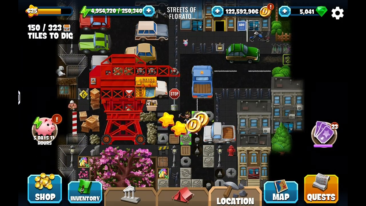 Streets of Floratown - Diggy's Adventure 