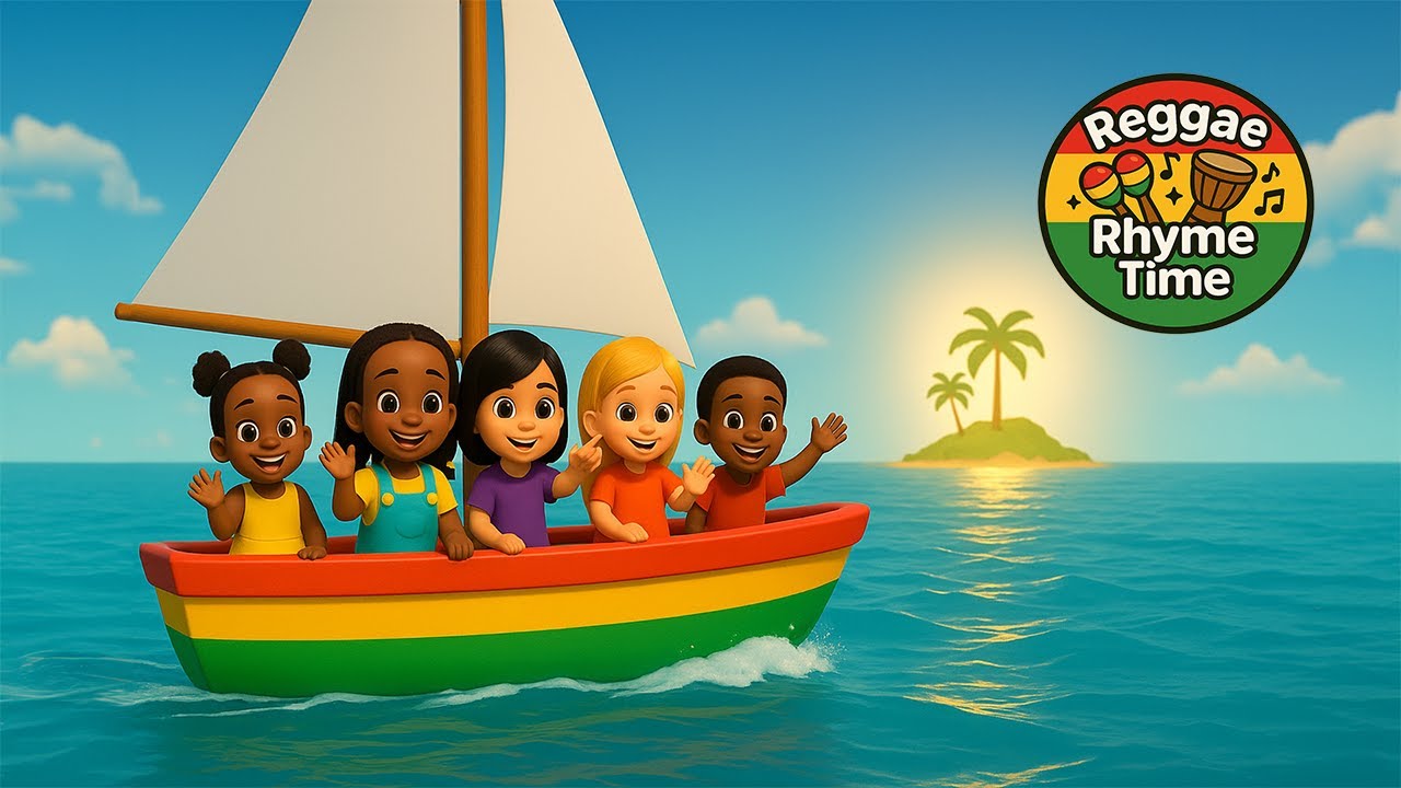 The Caribbean Islands Song 🏝️ | Fun Reggae Songs for Kids