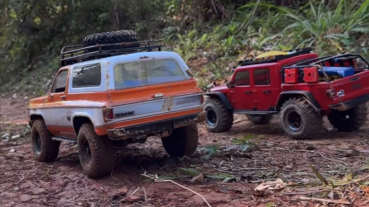 Rc Crawlers 1/10: off-road adventure in the wood Higuerillo Trail