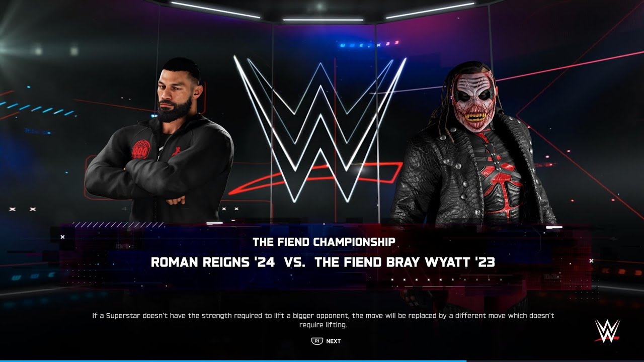 The Immortal😈Fiend👹Bray Wyatt vs Roman Reigns'24