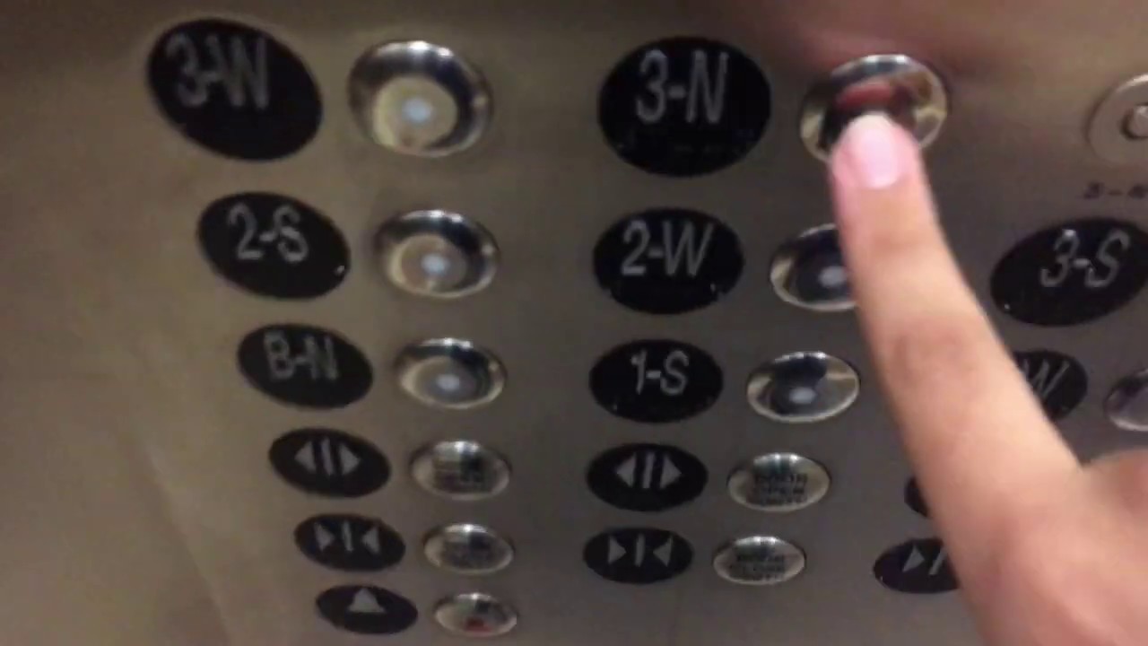 Three Door Elevator! ThyssenKrupp Hydro at Benedict Hall, UT Austin, TX