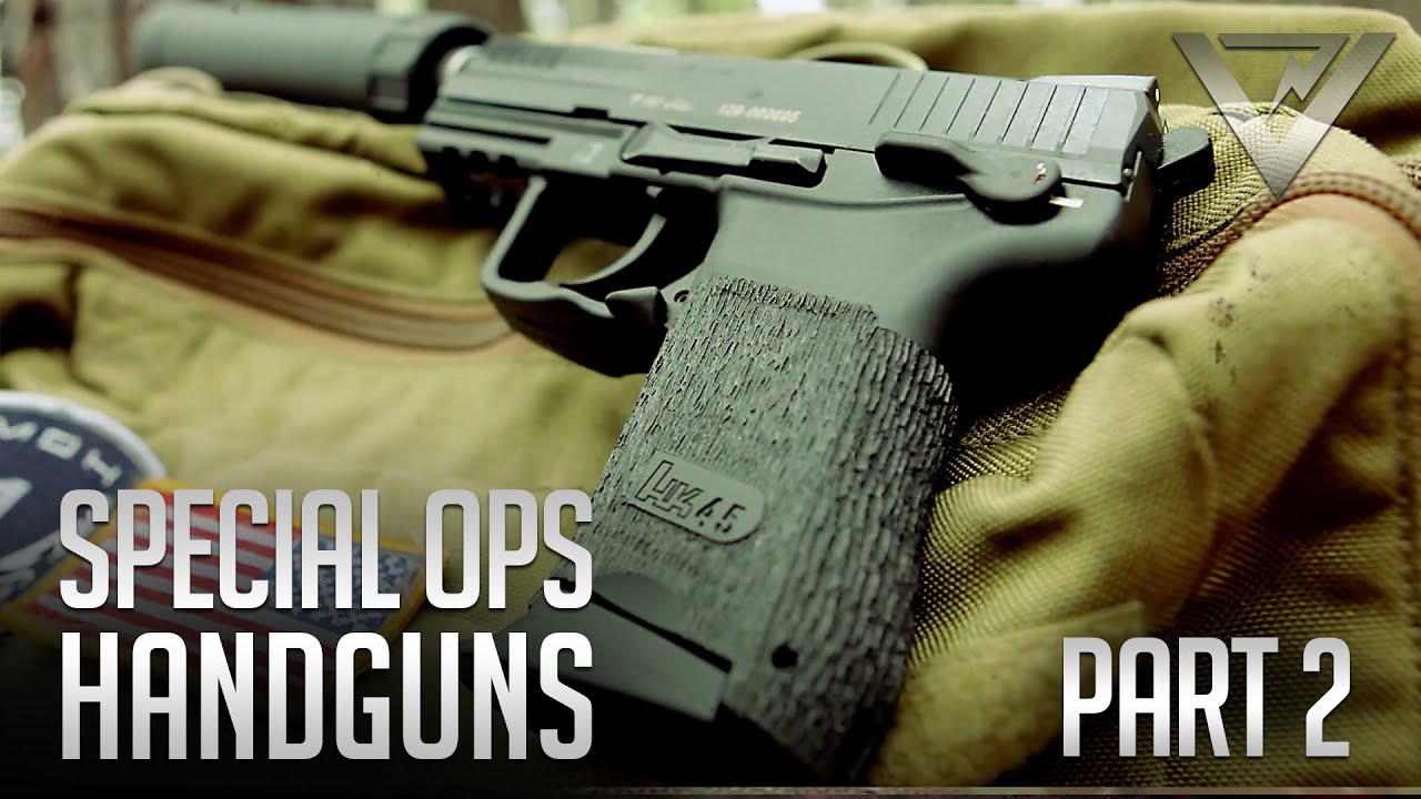 Special Ops Handguns Pt. 2 - Shooting Suppressed with HK45C