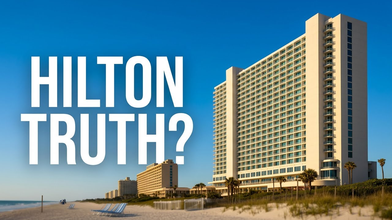 Обзор отеля Hilton Daytona Oceanfront Resort.