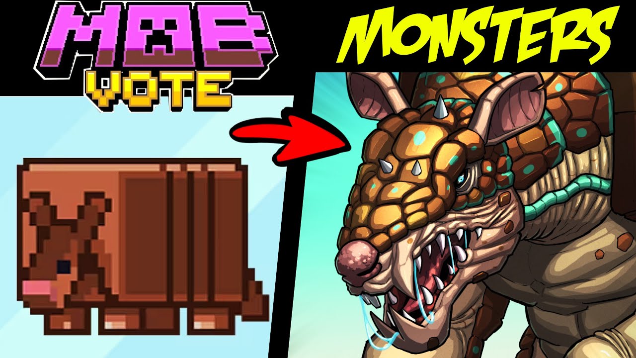 What if MINECRAFT MOBS Were FANTASY MONSTERS?! (Mob Vote 2023 Edition Lore & Speedpaint)