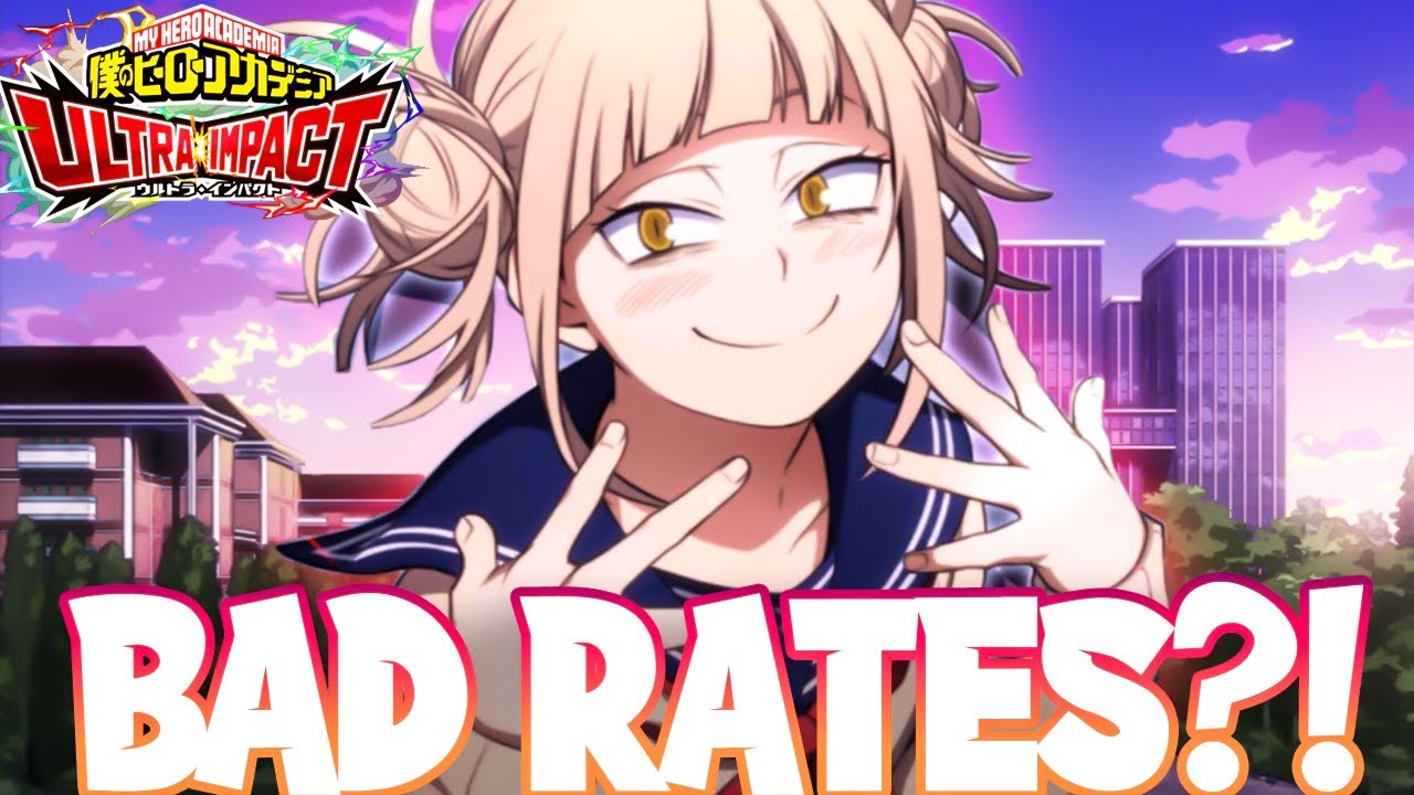 ARE THESE GACHA RATES BAD?! MY HERO ACADEMIA ULTRA IMPACT CHARACTER BANNER RATES! (MHA ULTRA IMPACT)