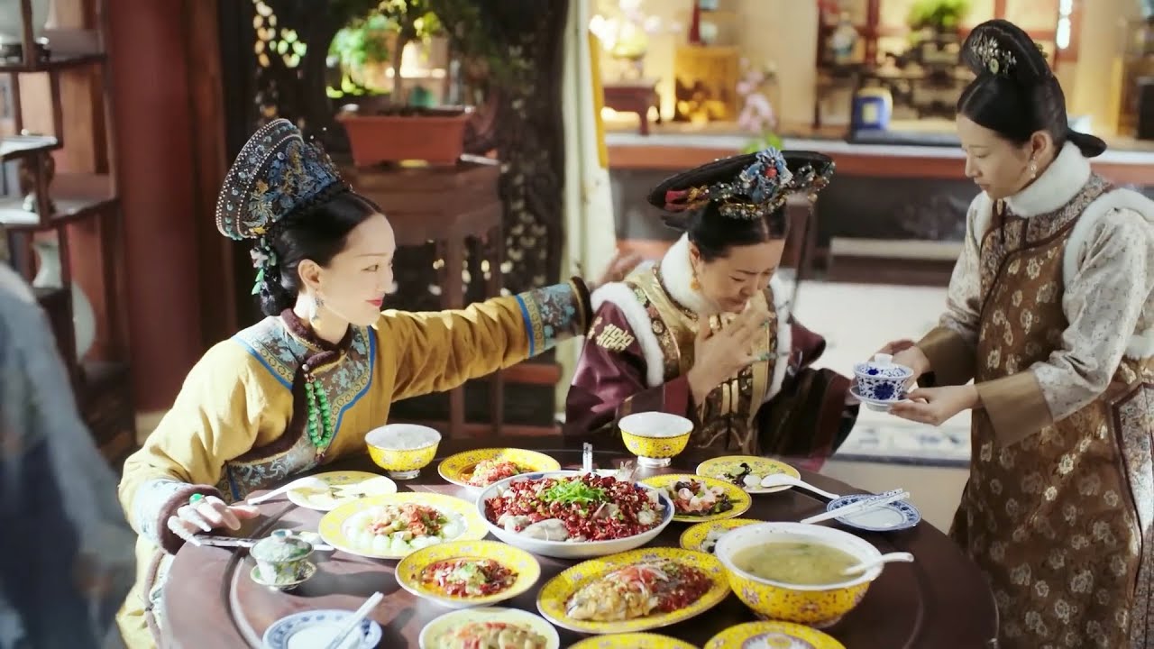 如懿懷孕，金玉妍命人送酸杏乾試探，如懿瞞天過海生下嫡子 #周迅 #霍建華 #青櫻傳#中國電視劇