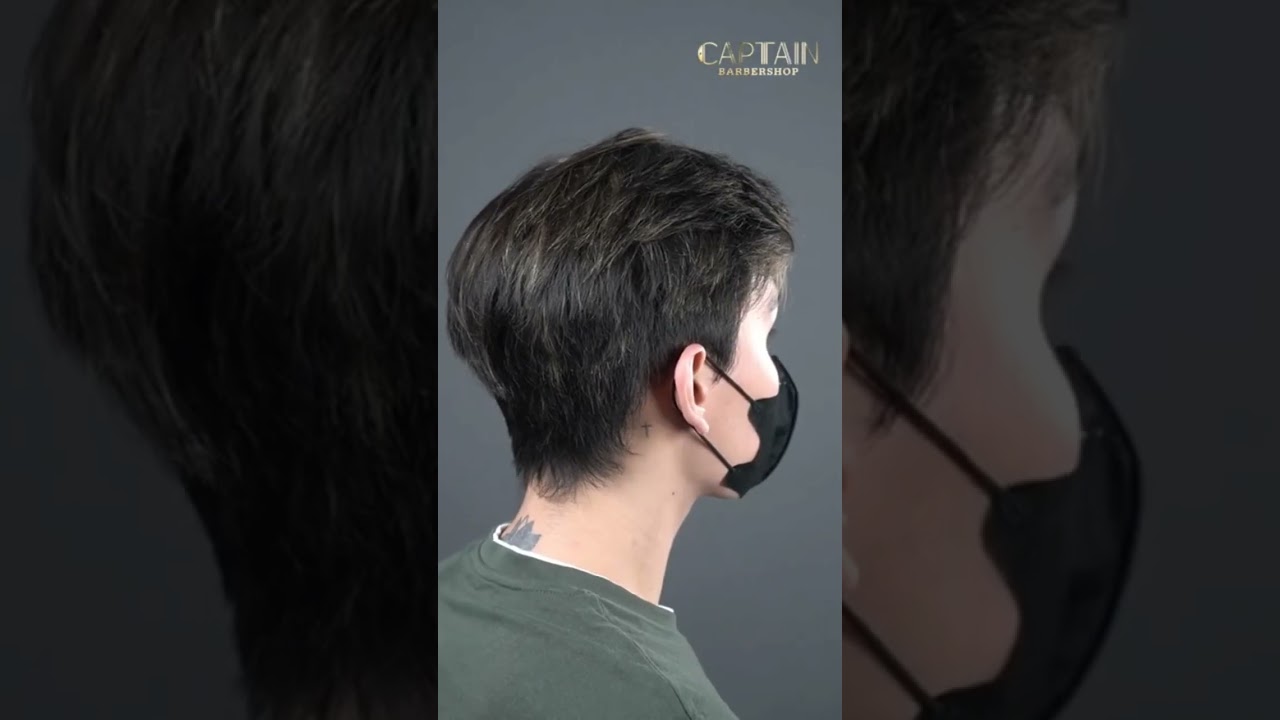potongan rambut comma hair 