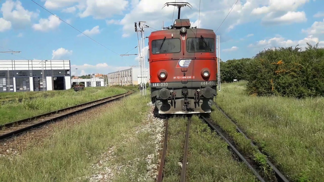 Starting the locomotive after repair and driving to the depot