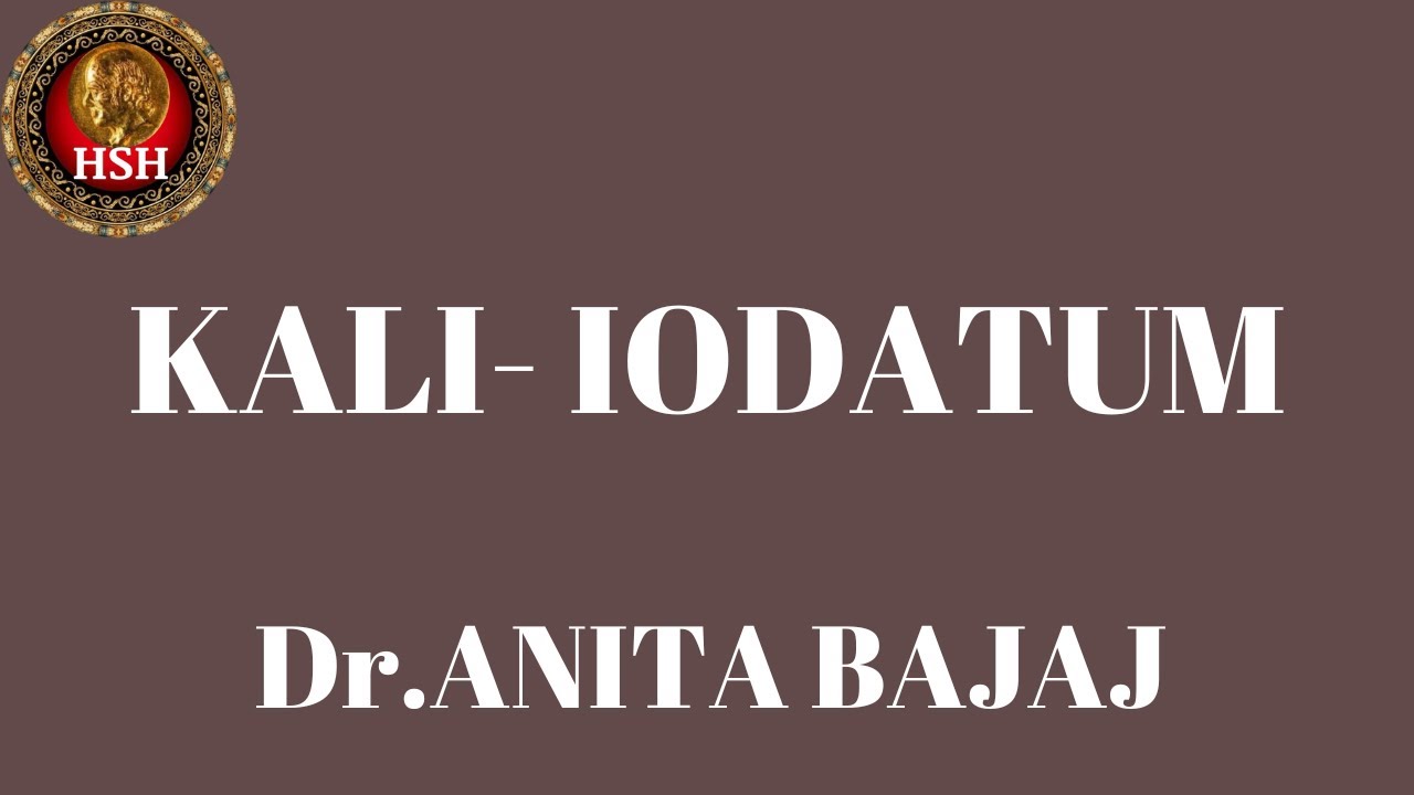 Fiery Kali - Kali Iodatum - Dr ANITA BAJA @hsh_homeopathy