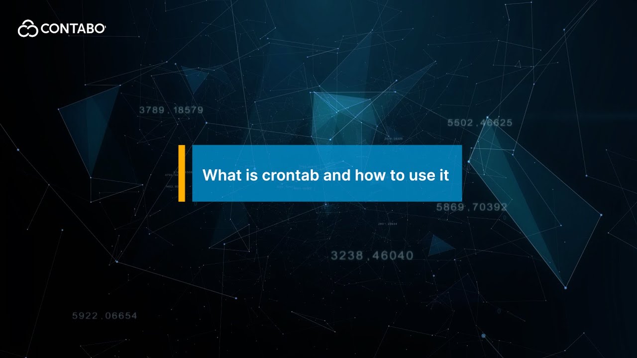 What is crontab and how to use it