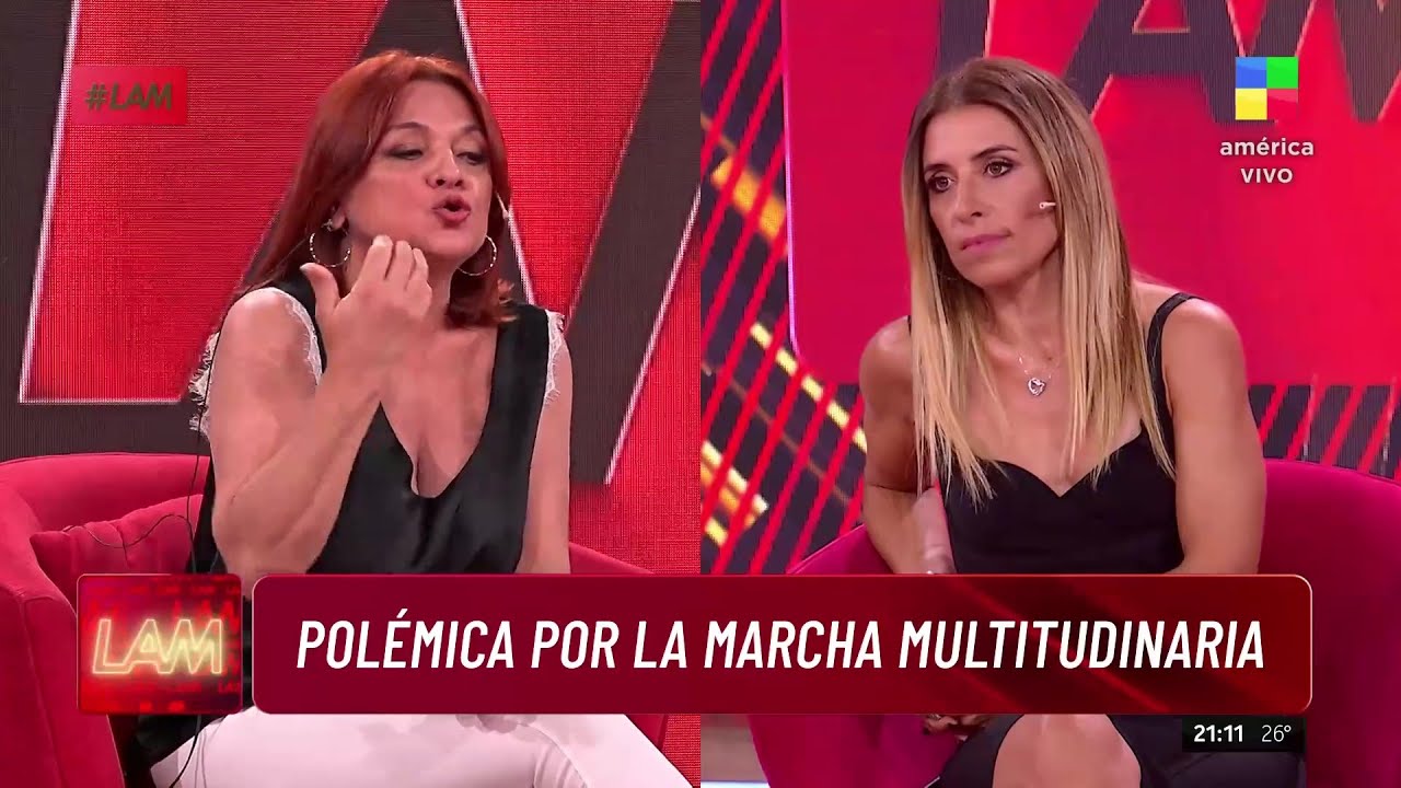Fuerte cruce entre Mariana Brey y Marcela Feudale por la Marcha Multitudinaria LGBT+ contra MILEI